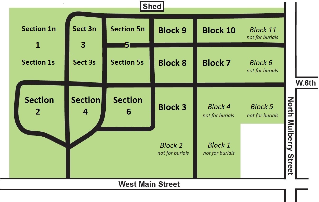 Rose Hill Map Layout